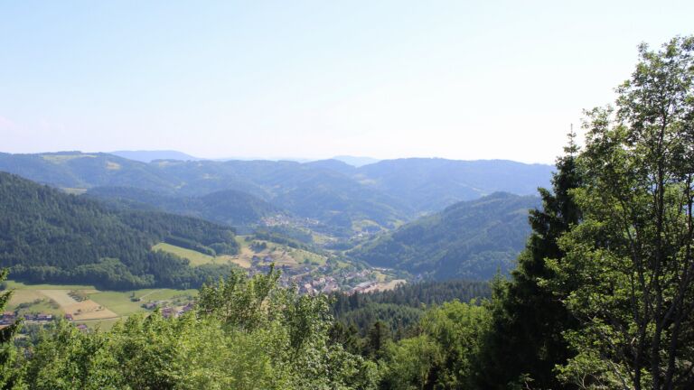 Dieses Bild zeigt eine Webcam-Aufnahme vom Achertal, aufgenommen am Mittwoch, den 27.05.2026 um 17:10 Uhr. Die Temperatur betrug 31°C.