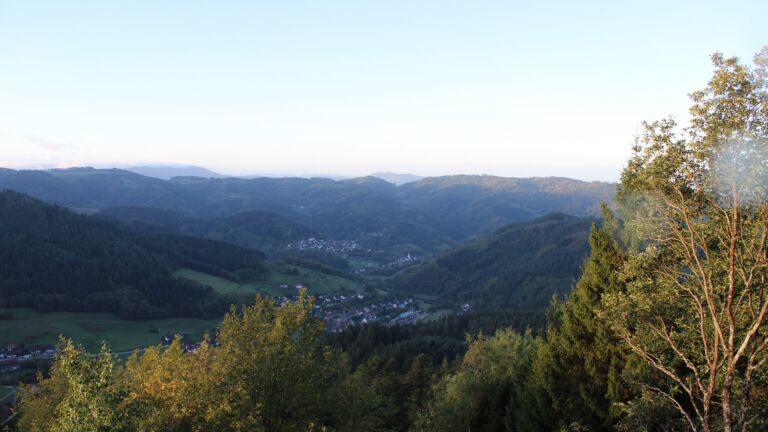 Dieses Bild zeigt eine Webcam-Aufnahme vom Achertal, aufgenommen am Donnerstag, den 22.10.2026 um 08:40 Uhr. Die Temperatur betrug 4.1°C.