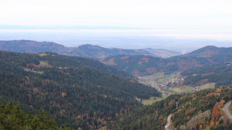 Dieses Bild zeigt eine Webcam-Aufnahme vom Achertal, aufgenommen am Freitag, den 31.10.2025 um 10:50 Uhr. Die Temperatur betrug 10.2°C.