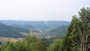 Dieses Bild zeigt eine Webcam-Aufnahme vom Achertal, aufgenommen am Sonntag, den 16.08.2026 um 11:40 Uhr. Die Temperatur betrug 28°C.