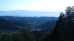 Dieses Bild zeigt eine Webcam-Aufnahme vom Achertal, aufgenommen am Donnerstag, den 24.09.2026 um 19:50 Uhr. Die Temperatur betrug 13.2°C.