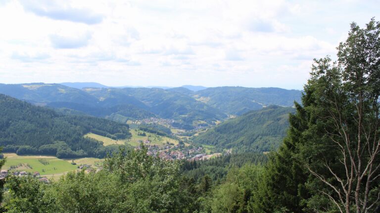Dieses Bild zeigt eine Webcam-Aufnahme vom Achertal, aufgenommen am Montag, den 06.07.2026 um 12:50 Uhr. Die Temperatur betrug 22°C.