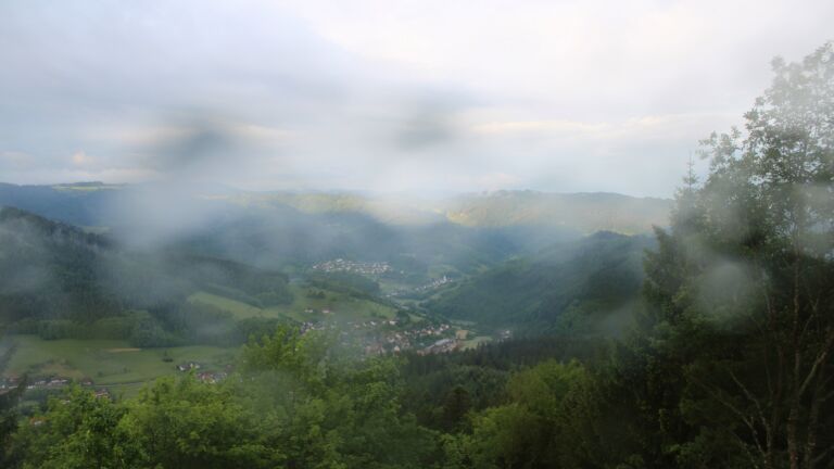 Dieses Bild zeigt eine Webcam-Aufnahme vom Achertal, aufgenommen am Mittwoch, den 20.05.2026 um 06:40 Uhr. Die Temperatur betrug 9.5°C.