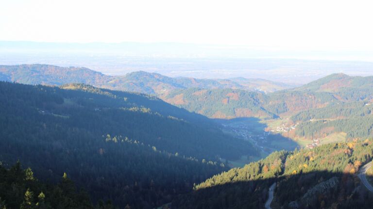 Dieses Bild zeigt eine Webcam-Aufnahme vom Achertal, aufgenommen am Dienstag, den 04.11.2025 um 08:50 Uhr. Die Temperatur betrug 8.2°C.