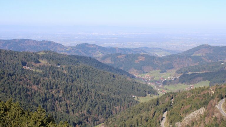 Dieses Bild zeigt eine Webcam-Aufnahme vom Achertal, aufgenommen am Mittwoch, den 08.04.2026 um 10:10 Uhr. Die Temperatur betrug 11.8°C.