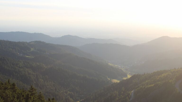 Dieses Bild zeigt eine Webcam-Aufnahme vom Achertal, aufgenommen am Freitag, den 18.07.2025 um 20:40 Uhr. Die Temperatur betrug 18.9°C.