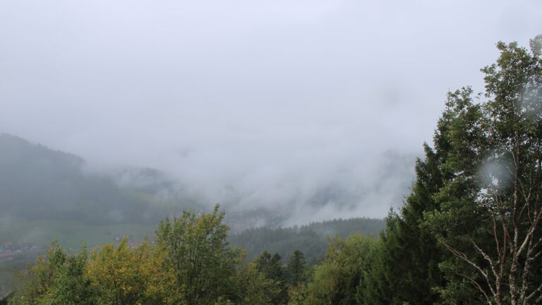 Dieses Bild zeigt eine Webcam-Aufnahme vom Achertal, aufgenommen am Sonntag, den 18.10.2026 um 11:30 Uhr. Die Temperatur betrug 7.1°C.