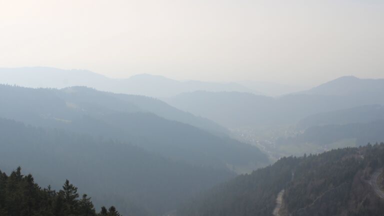 Dieses Bild zeigt eine Webcam-Aufnahme vom Achertal, aufgenommen am Sonntag, den 08.03.2026 um 16:20 Uhr. Die Temperatur betrug 11.4°C.