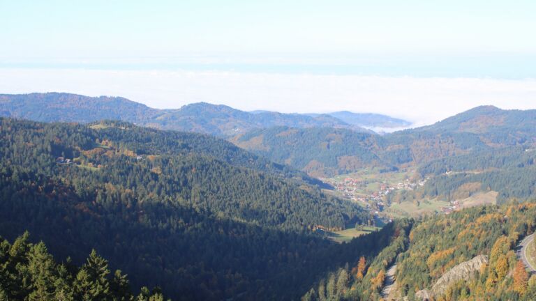 Dieses Bild zeigt eine Webcam-Aufnahme vom Achertal, aufgenommen am Donnerstag, den 16.10.2025 um 10:40 Uhr. Die Temperatur betrug 7.5°C.