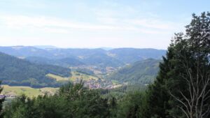 Dieses Bild zeigt eine Webcam-Aufnahme vom Achertal, aufgenommen am Samstag, den 11.07.2026 um 13:00 Uhr. Die Temperatur betrug 28.5°C.