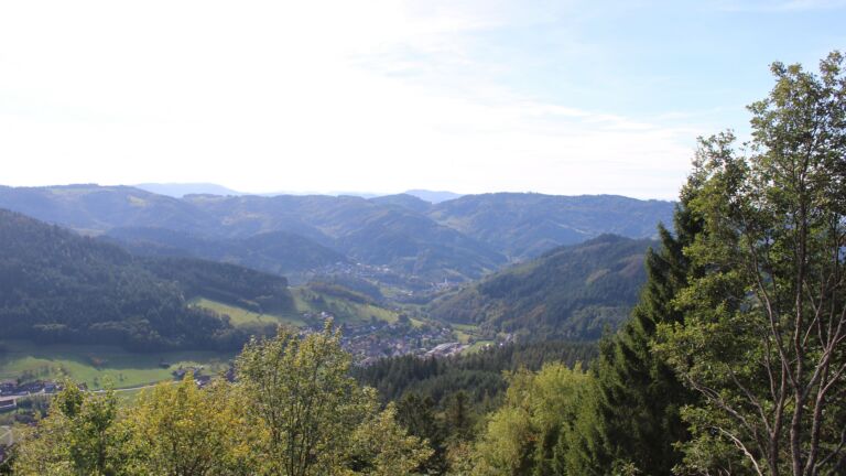 Dieses Bild zeigt eine Webcam-Aufnahme vom Achertal, aufgenommen am Donnerstag, den 15.10.2026 um 14:00 Uhr. Die Temperatur betrug 18.5°C.