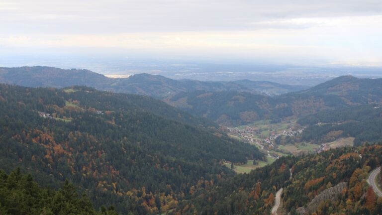 Dieses Bild zeigt eine Webcam-Aufnahme vom Achertal, aufgenommen am Freitag, den 17.10.2025 um 09:50 Uhr. Die Temperatur betrug 5.6°C.