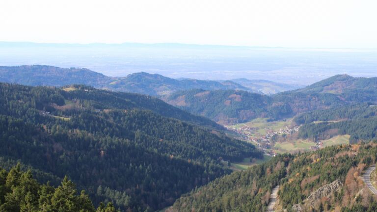 Dieses Bild zeigt eine Webcam-Aufnahme vom Achertal, aufgenommen am Mittwoch, den 12.11.2025 um 12:10 Uhr. Die Temperatur betrug 13.1°C.