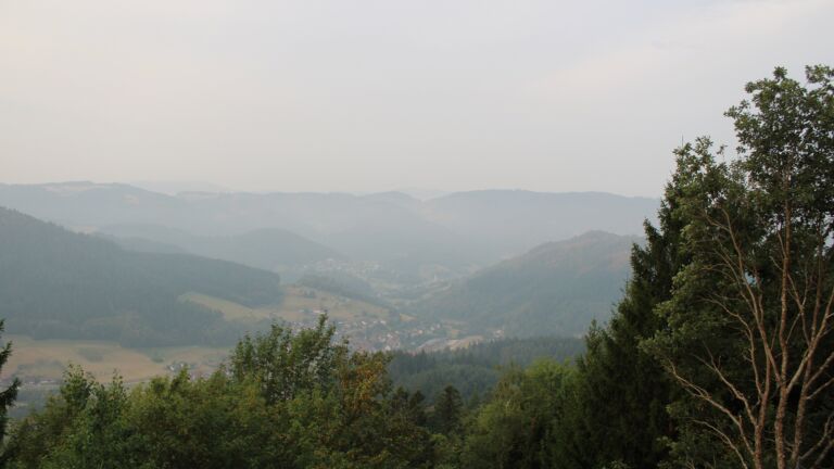 Dieses Bild zeigt eine Webcam-Aufnahme vom Achertal, aufgenommen am Montag, den 17.08.2026 um 07:10 Uhr. Die Temperatur betrug 18.2°C.