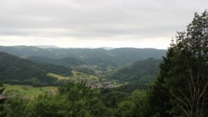 Dieses Bild zeigt eine Webcam-Aufnahme vom Achertal, aufgenommen am Samstag, den 13.06.2026 um 08:20 Uhr. Die Temperatur betrug 14.3°C.