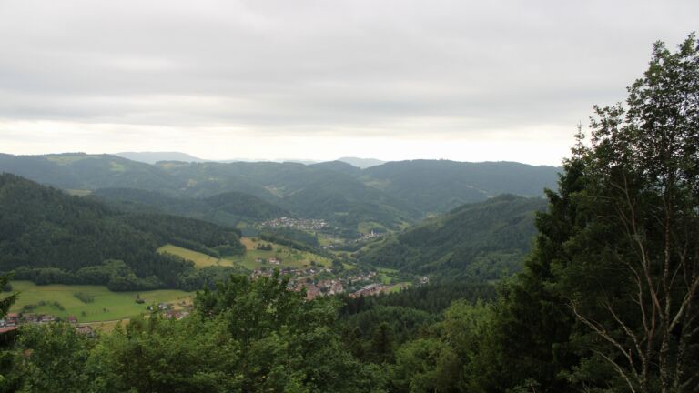 Dieses Bild zeigt eine Webcam-Aufnahme vom Achertal, aufgenommen am Samstag, den 13.06.2026 um 08:20 Uhr. Die Temperatur betrug 14.3°C.