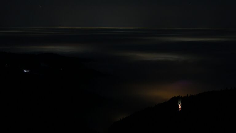 Dieses Bild zeigt eine Webcam-Aufnahme vom Achertal, aufgenommen am Sonntag, den 18.01.2026 um 22:00 Uhr. Die Temperatur betrug 4.3°C.