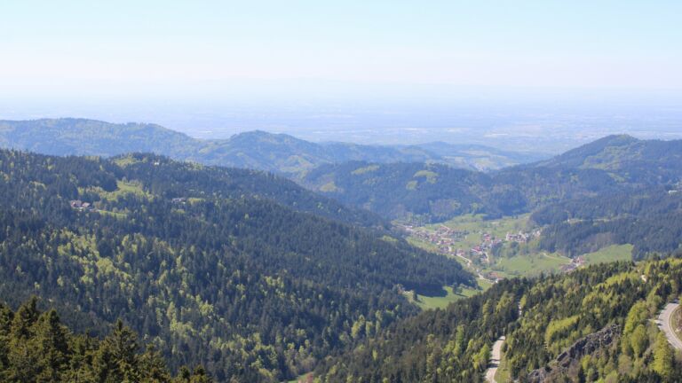 Dieses Bild zeigt eine Webcam-Aufnahme vom Achertal, aufgenommen am Samstag, den 25.04.2026 um 14:50 Uhr. Die Temperatur betrug 13.8°C.