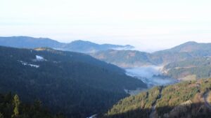 Dieses Bild zeigt eine Webcam-Aufnahme vom Achertal, aufgenommen am Donnerstag, den 22.01.2026 um 09:50 Uhr. Die Temperatur betrug 5.8°C.