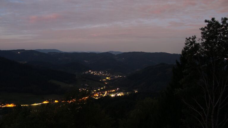 Dieses Bild zeigt eine Webcam-Aufnahme vom Achertal, aufgenommen am Mittwoch, den 30.09.2026 um 06:40 Uhr. Die Temperatur betrug 20.2°C.