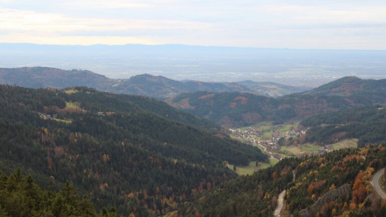 Dieses Bild zeigt eine Webcam-Aufnahme vom Achertal, aufgenommen am Mittwoch, den 29.10.2025 um 16:30 Uhr. Die Temperatur betrug 11.2°C.