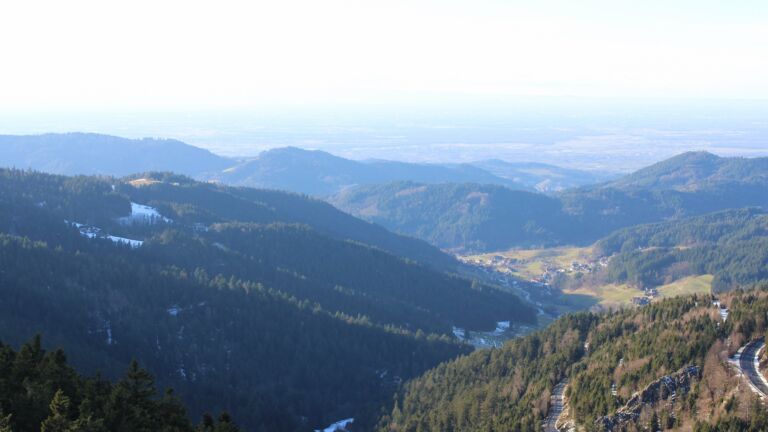 Dieses Bild zeigt eine Webcam-Aufnahme vom Achertal, aufgenommen am Donnerstag, den 15.01.2026 um 14:50 Uhr. Die Temperatur betrug 7.1°C.