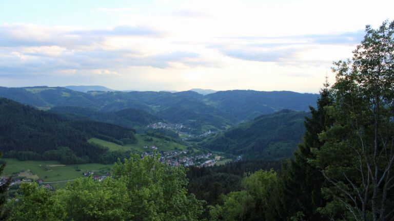 Dieses Bild zeigt eine Webcam-Aufnahme vom Achertal, aufgenommen am Samstag, den 16.05.2026 um 19:50 Uhr. Die Temperatur betrug 8.4°C.