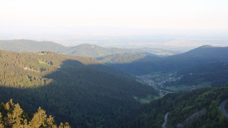 Dieses Bild zeigt eine Webcam-Aufnahme vom Achertal, aufgenommen am Montag, den 12.05.2025 um 06:40 Uhr. Die Temperatur betrug 11°C.