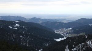 Dieses Bild zeigt eine Webcam-Aufnahme vom Achertal, aufgenommen am Mittwoch, den 14.01.2026 um 08:50 Uhr. Die Temperatur betrug 4.4°C.