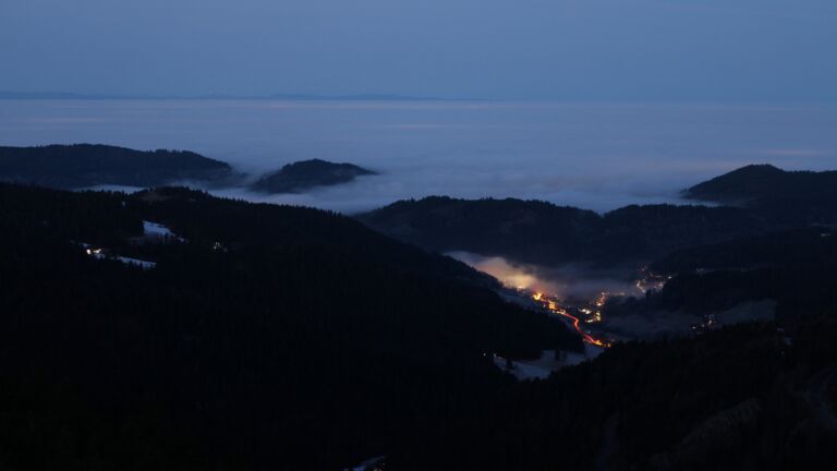 Dieses Bild zeigt eine Webcam-Aufnahme vom Achertal, aufgenommen am Dienstag, den 20.01.2026 um 07:20 Uhr. Die Temperatur betrug 7.1°C.