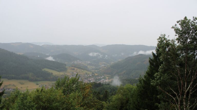 Dieses Bild zeigt eine Webcam-Aufnahme vom Achertal, aufgenommen am Freitag, den 21.08.2026 um 14:30 Uhr. Die Temperatur betrug 12.1°C.