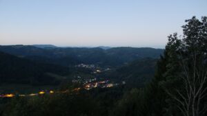 Dieses Bild zeigt eine Webcam-Aufnahme vom Achertal, aufgenommen am Samstag, den 26.09.2026 um 06:40 Uhr. Die Temperatur betrug 15.9°C.