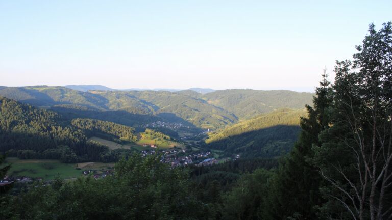 Dieses Bild zeigt eine Webcam-Aufnahme vom Achertal, aufgenommen am Samstag, den 20.06.2026 um 06:30 Uhr. Die Temperatur betrug 23.4°C.
