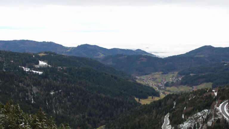 Dieses Bild zeigt eine Webcam-Aufnahme vom Achertal, aufgenommen am Donnerstag, den 19.02.2026 um 11:30 Uhr. Die Temperatur betrug 2.7°C.