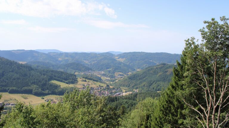 Dieses Bild zeigt eine Webcam-Aufnahme vom Achertal, aufgenommen am Montag, den 10.08.2026 um 12:20 Uhr. Die Temperatur betrug 30°C.