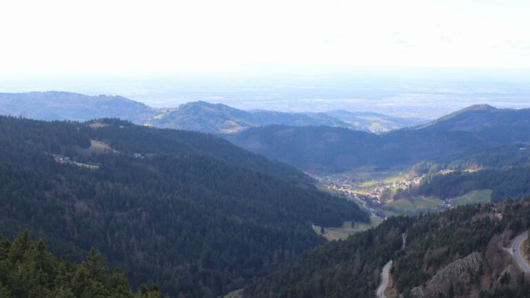 Dieses Bild zeigt eine Webcam-Aufnahme vom Achertal, aufgenommen am Sonntag, den 01.03.2026 um 14:50 Uhr. Die Temperatur betrug 6.1°C.