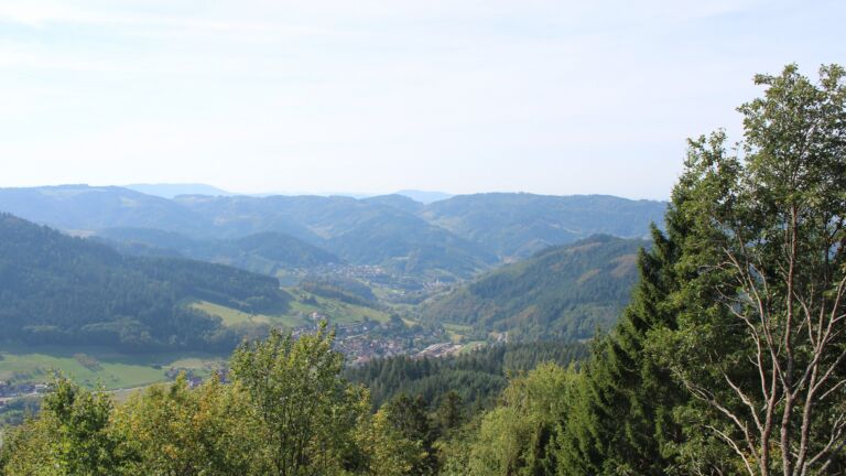 Dieses Bild zeigt eine Webcam-Aufnahme vom Achertal, aufgenommen am Montag, den 28.09.2026 um 12:30 Uhr. Die Temperatur betrug 28°C.