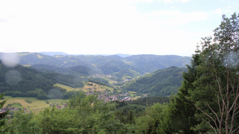 Dieses Bild zeigt eine Webcam-Aufnahme vom Achertal, aufgenommen am Freitag, den 05.06.2026 um 14:20 Uhr. Die Temperatur betrug 12.5°C.