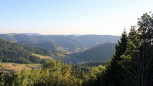 Dieses Bild zeigt eine Webcam-Aufnahme vom Achertal, aufgenommen am Donnerstag, den 13.08.2026 um 19:40 Uhr. Die Temperatur betrug 30.4°C.