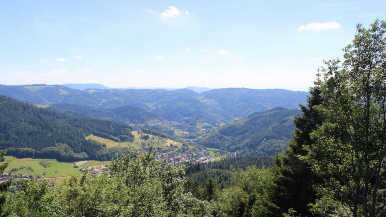 Dieses Bild zeigt eine Webcam-Aufnahme vom Achertal, aufgenommen am Montag, den 15.06.2026 um 15:50 Uhr. Die Temperatur betrug 23°C.