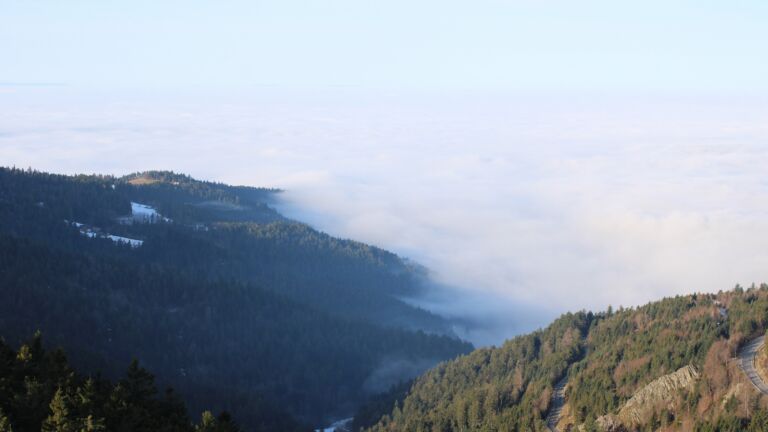 Dieses Bild zeigt eine Webcam-Aufnahme vom Achertal, aufgenommen am Sonntag, den 18.01.2026 um 10:20 Uhr. Die Temperatur betrug 7.3°C.