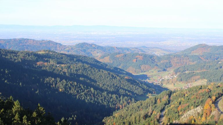 Dieses Bild zeigt eine Webcam-Aufnahme vom Achertal, aufgenommen am Mittwoch, den 29.10.2025 um 09:10 Uhr. Die Temperatur betrug 6.5°C.