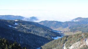 Dieses Bild zeigt eine Webcam-Aufnahme vom Achertal, aufgenommen am Samstag, den 22.11.2025 um 11:00 Uhr. Die Temperatur betrug -3.3°C.