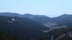 Dieses Bild zeigt eine Webcam-Aufnahme vom Achertal, aufgenommen am Sonntag, den 08.02.2026 um 07:30 Uhr. Die Temperatur betrug 2.5°C.