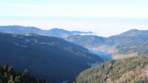 Dieses Bild zeigt eine Webcam-Aufnahme vom Achertal, aufgenommen am Sonntag, den 28.12.2025 um 11:20 Uhr. Die Temperatur betrug 0.1°C.