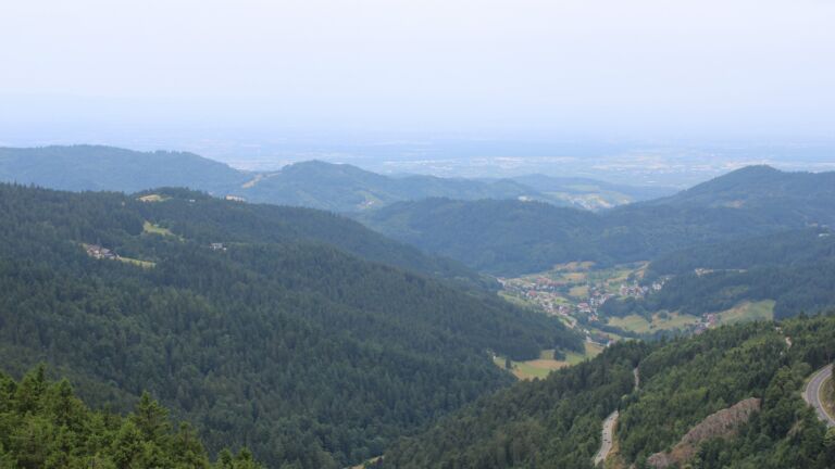 Dieses Bild zeigt eine Webcam-Aufnahme vom Achertal, aufgenommen am Sonntag, den 06.07.2025 um 12:50 Uhr. Die Temperatur betrug 16.7°C.