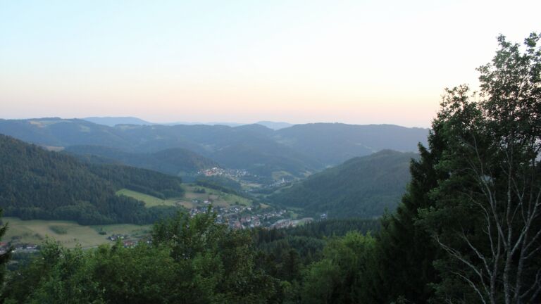 Dieses Bild zeigt eine Webcam-Aufnahme vom Achertal, aufgenommen am Mittwoch, den 29.07.2026 um 20:50 Uhr. Die Temperatur betrug 29.6°C.