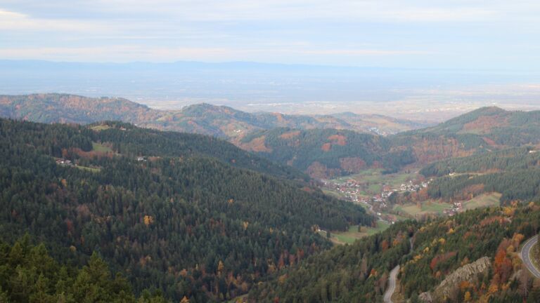 Dieses Bild zeigt eine Webcam-Aufnahme vom Achertal, aufgenommen am Samstag, den 01.11.2025 um 08:10 Uhr. Die Temperatur betrug 12.7°C.