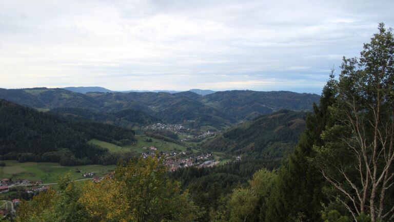Dieses Bild zeigt eine Webcam-Aufnahme vom Achertal, aufgenommen am Freitag, den 23.10.2026 um 08:50 Uhr. Die Temperatur betrug 10.6°C.