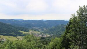 Dieses Bild zeigt eine Webcam-Aufnahme vom Achertal, aufgenommen am Samstag, den 25.07.2026 um 14:10 Uhr. Die Temperatur betrug 29.3°C.